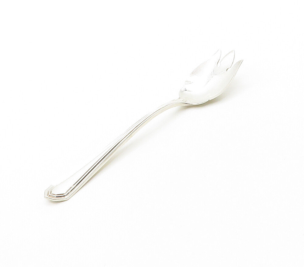 DESIGNER 925 Sterling Silver  Vintage Shiny Smooth Fork  TR2243