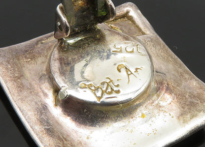 BATAMI ISRAEL 925 Silver & 14K GOLD  Vintage Non Pierce Earrings  EG11088