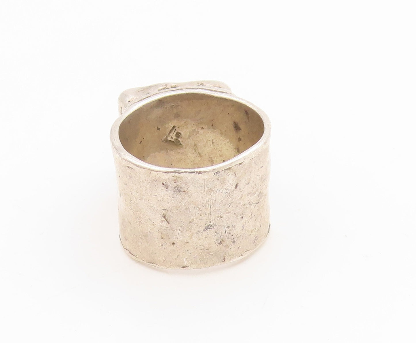 925 Sterling Silver Vintage Ring SILPADA Solid Smoky Quartz Band  Sz 6  RG36154