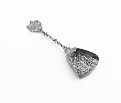 HOLLAND 925 Silver  Vintage Antique Golden Gate Bridge Sugar Spoon  TR1126