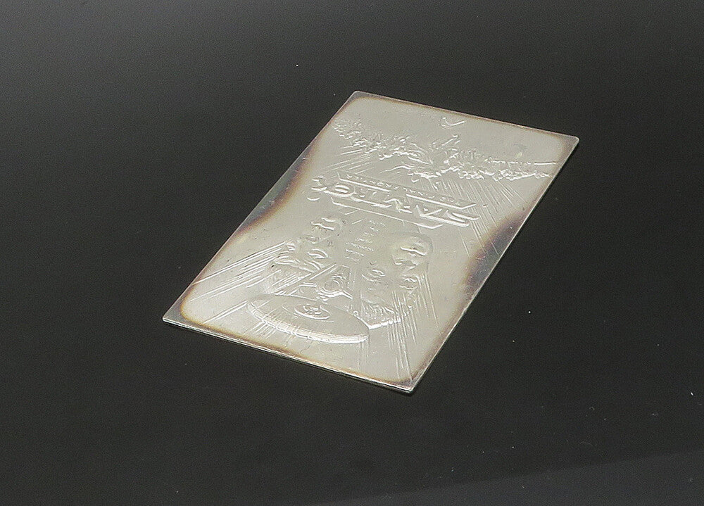925 Sterling Silver Vintage Star Trek The Final Frontier Collectors Card  TR3092