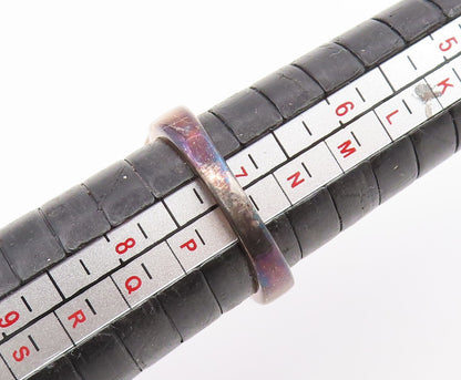 925 Sterling Silver Vintage Ring Sparkling CZ Floral Cluster Band  Sz 7  RG35233