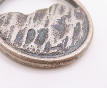 925 Sterling Silver Vintage Pendant Mount Rushmore National Memorial  PT26205