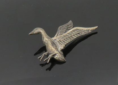 DANECRAFT 925 Sterling Silver  Vintage Antique Bird Motif Brooch Pin  BP8018