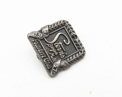 925 Sterling Silver  Vintage Petite Stern's Founders Club Brooch Pin  BP4241
