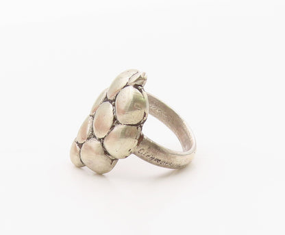 925 Sterling Silver Vintage Ring BUCCELLATI Antique Pebble Band  Sz 3.5  RG36405