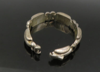 BAYANIHAN 925 Sterling Silver  Vintage Hollow Fluted Chain Bracelet  BT8952