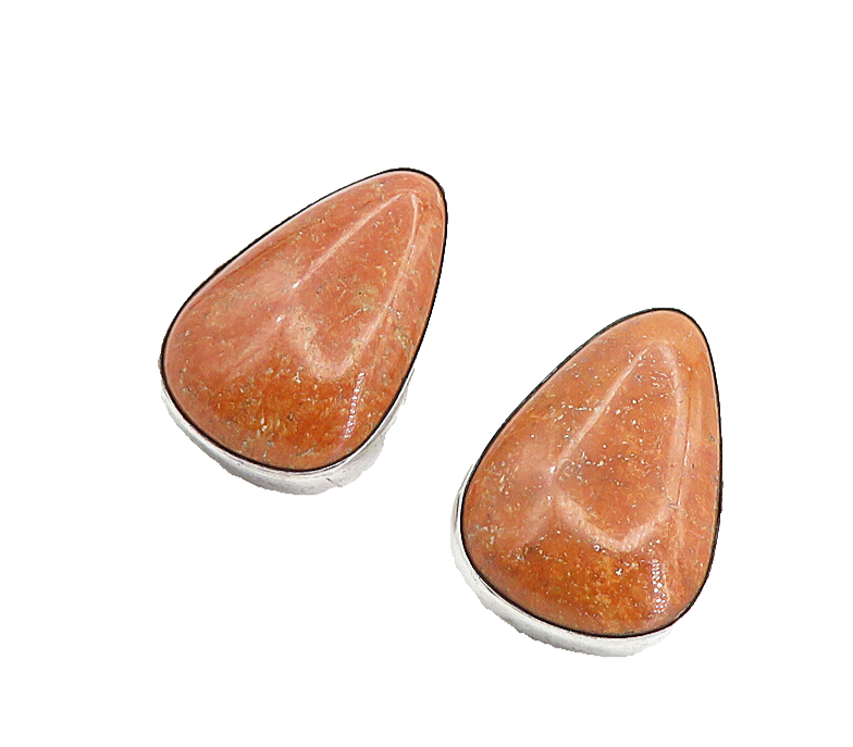 DTR JAY KING 925 Sterling Silver   Vintage Jasper Tear Drop Earrings  EG4422