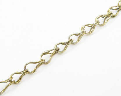 SIAM 925 Silver  Vintage Embellished Floral Design Chain Necklace  NE2312