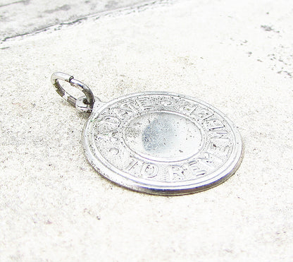 925 Sterling Silver  A Date To Remember Charm Pendant  PT1742