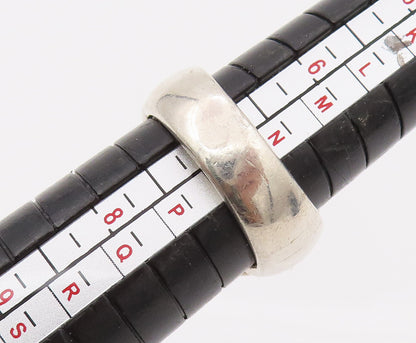ESPO SIG 925 Silver  Vintage Minimalist Rope Design Solid Ring Sz 7  RG26700