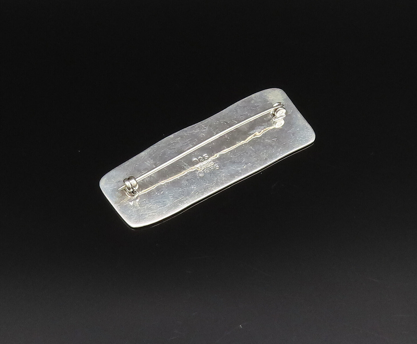 EFS MEXICO 925 Silver  Vintage Students Holding Hands Brooch Pin  BP9938