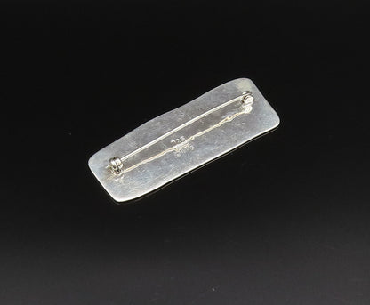 EFS MEXICO 925 Silver  Vintage Students Holding Hands Brooch Pin  BP9938