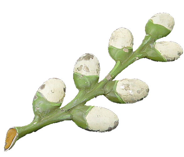925 Sterling Silver  Vintage Enamel Floral Vine Motif Brooch Pin  BP8782