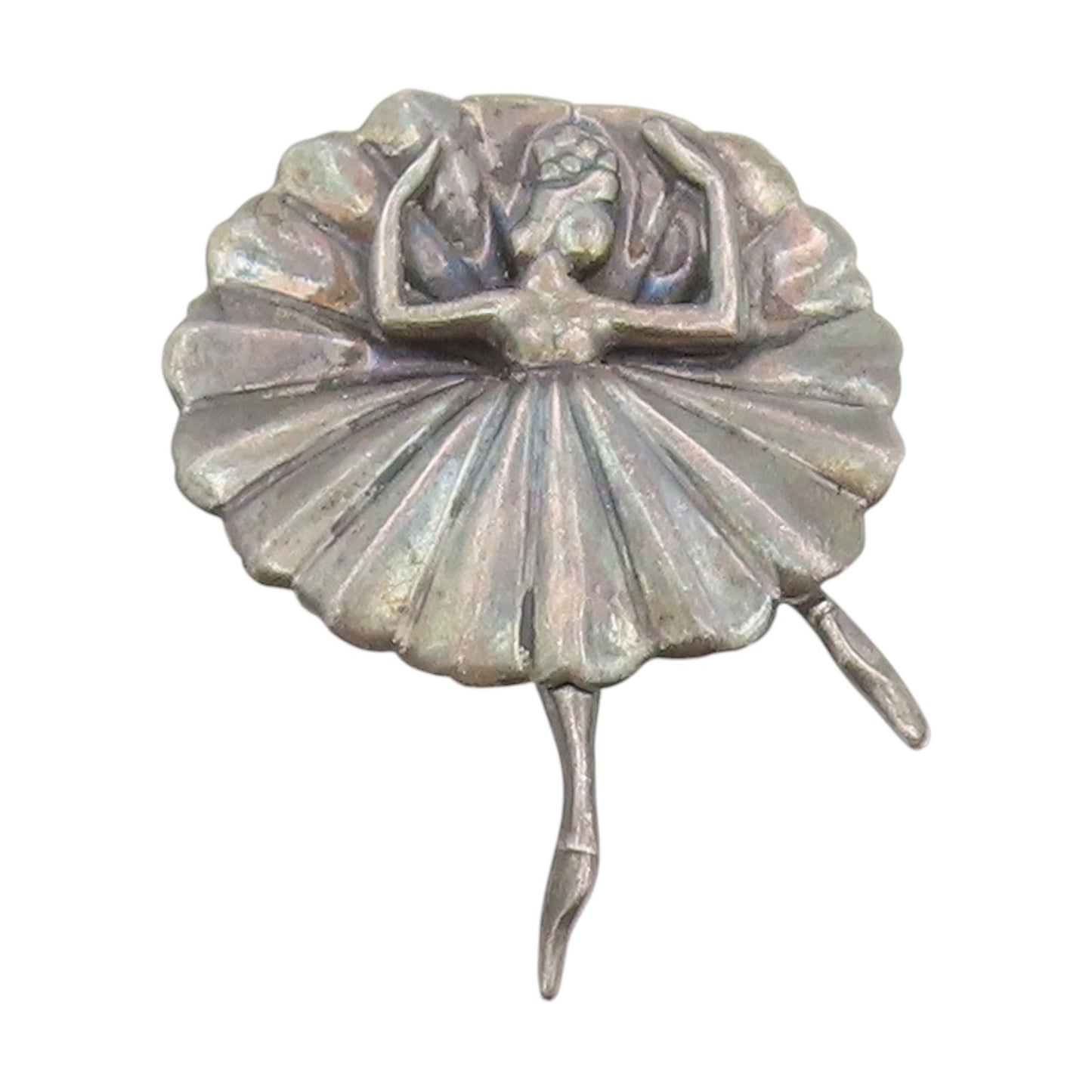 925 Sterling Silver Vintage Brooch MARGOT DE TAXCO Ballerina Dancer Pin  BP12072