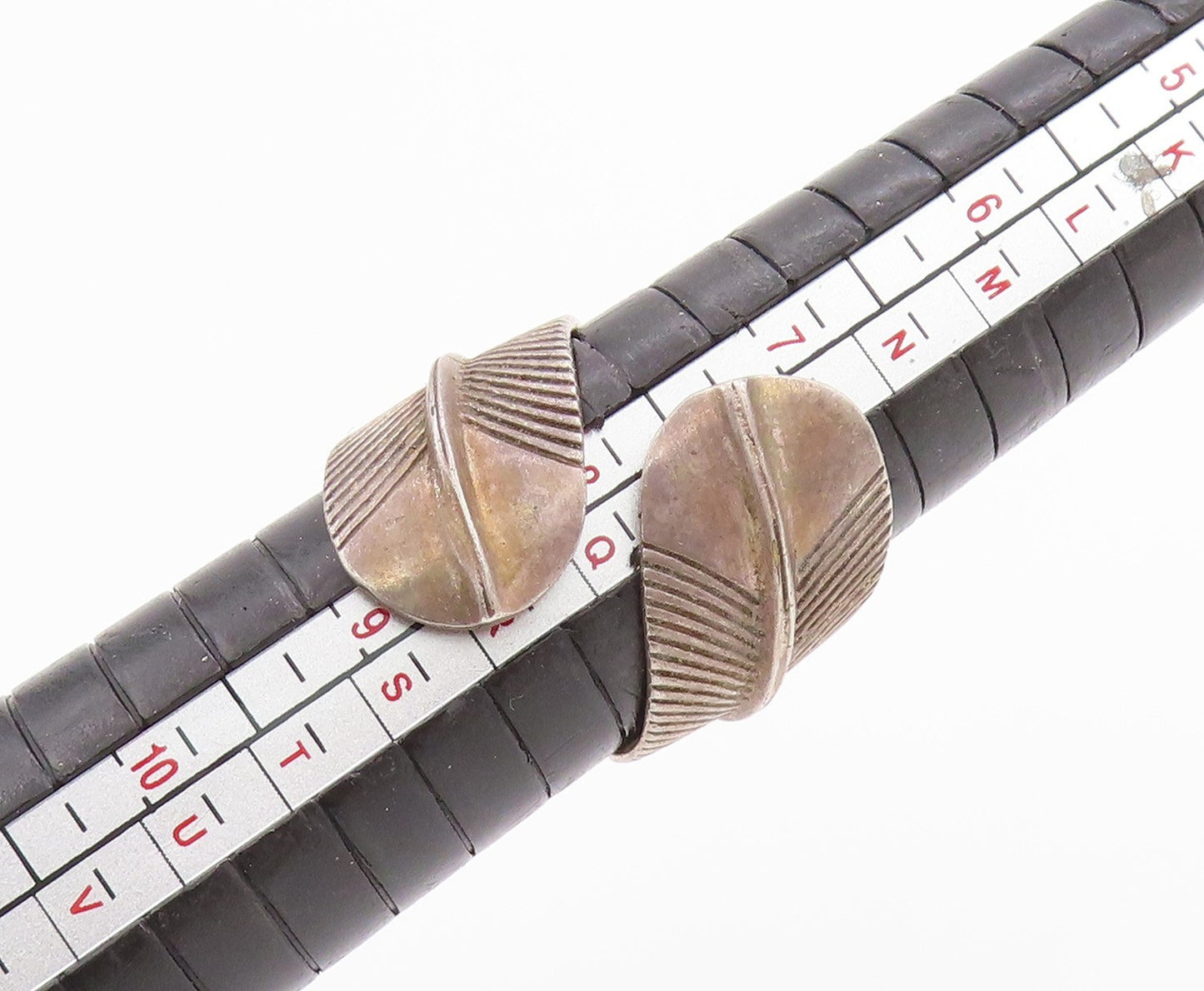 925 Sterling Silver Vintage Ring LUCKY BRAND Feathers Bypass  Sz 7.5  RG33173