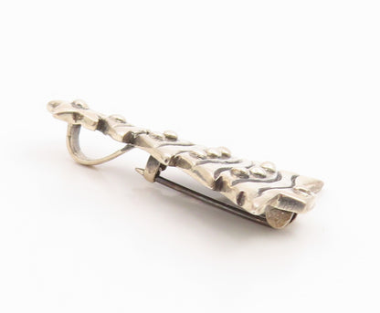 925 Sterling Silver Vintage Brooch Pin Classic Festive Christmas Tree  BP12463