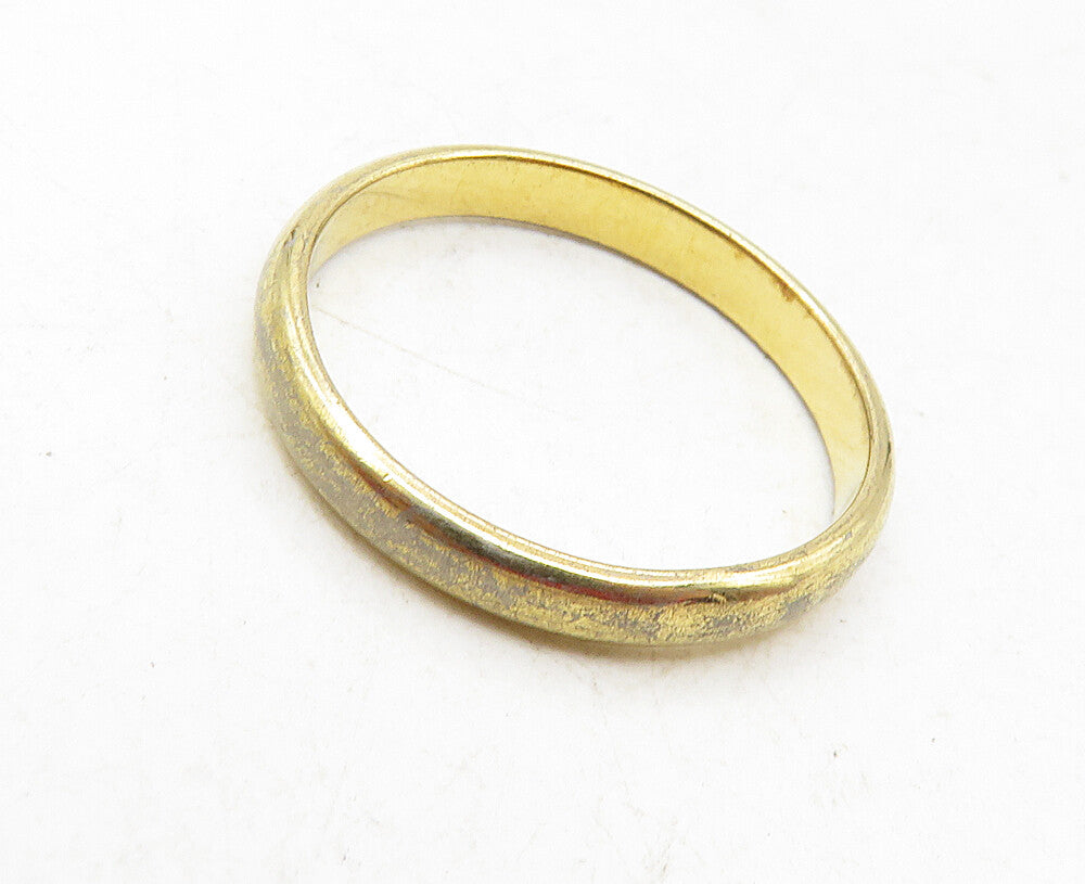 DAVID SIGAL 925 Sterling Silver  Vintage Minimalist Band Ring Sz 7  RG9532