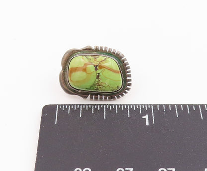 925 Sterling Silver Vintage Earrings NAVAJO Turquoise Single Pieces  EG14293