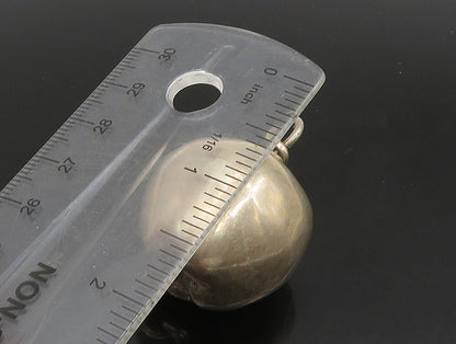 925 Sterling Silver  Vintage Shiny Hollow Apple Motif Table Trinket  TR3227