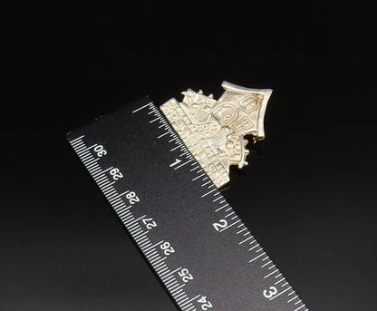 MARY ENGELBREIT 925 Silver  Vintage Home Is Where The Heart Brooch Pin BP10016