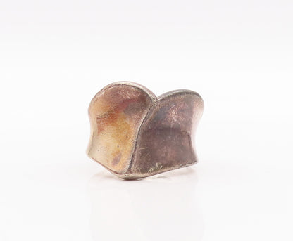925 Sterling Silver Vintage Ring RLM STUDIO Brutalist Heavy Solid  Sz 8  RG28164