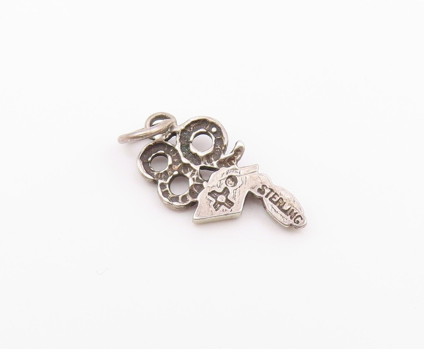 925 Sterling Silver  Vintage 98 Graduation Charm Pendant  PT1925