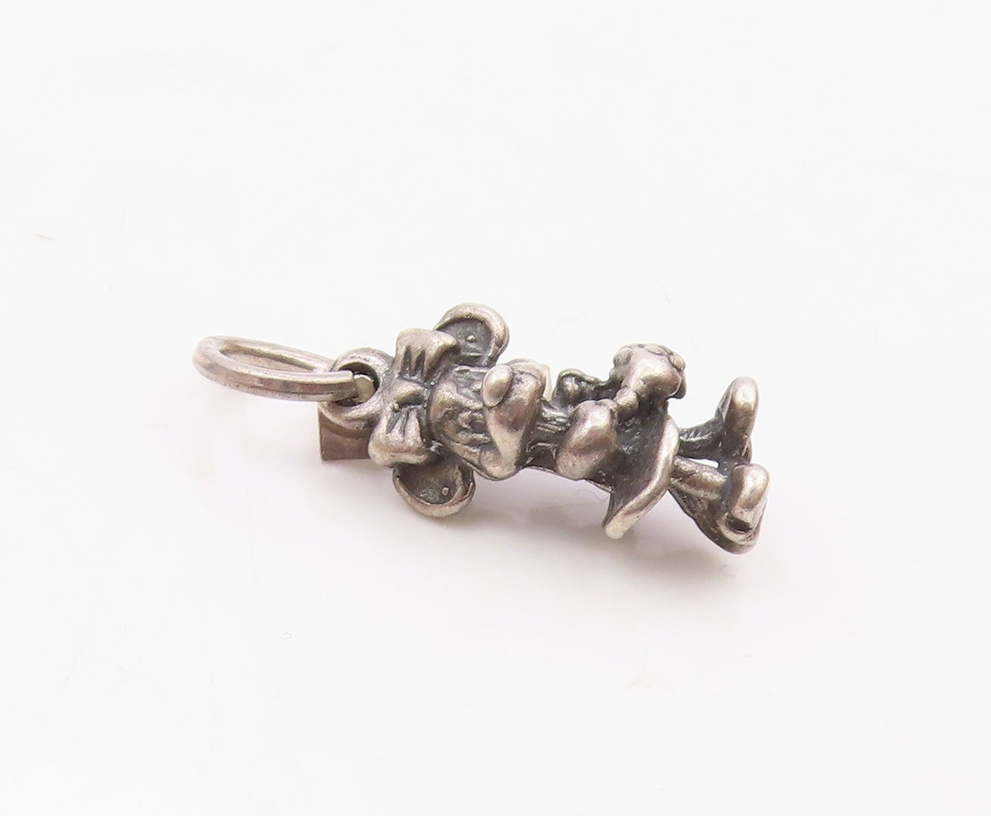 DISNEY 925 Sterling Silver  Vintage Petite Minnie Mouse Pendant  PT16710