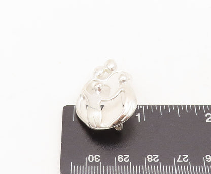 925 Sterling Silver Vintage Brooch Pin CAROLYN POLLACK Happy Community  BP10561
