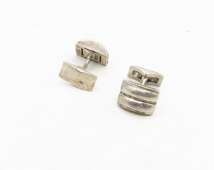 MICHAEL DAWKINS 925 Sterling Silver  Vintage Shiny Dome Cufflinks  TR2420