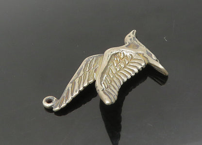 DESIGNER 925 Sterling Silver  Vintage Dark Tone Flying Bird Pendant  PT17119