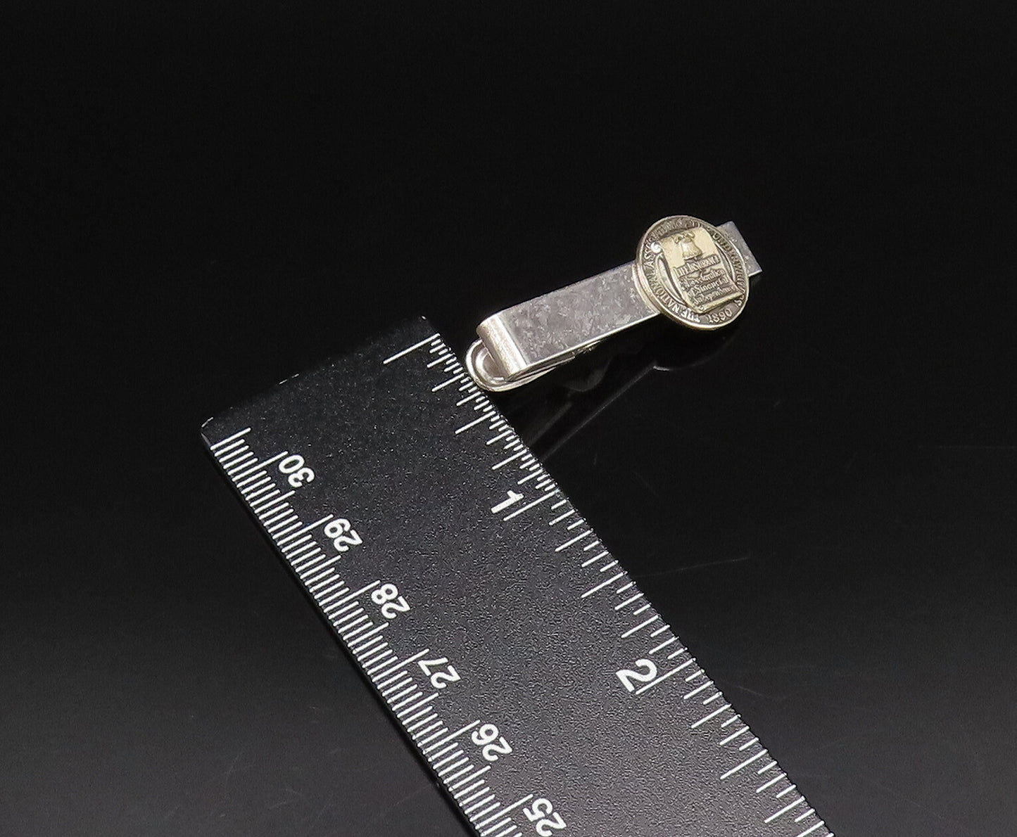 925 Silver Vintage National Association Of Life Underwriters Tie Clip TR3432