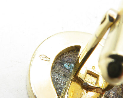 925 Sterling Silver  Vintage 2 Tone United States Coin Single Cuff Link TR1687