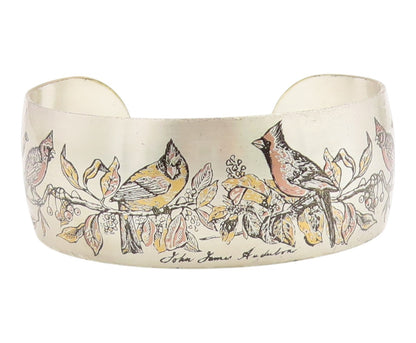 925 Sterling Silver Vintage Bracelet REED & BARTON Damascene Wide Cuff  BT12021