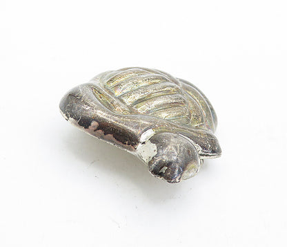 MEXICO 925 Sterling Silver  Vintage Cat On Ball On Yarn Brooch Pin  BP1834