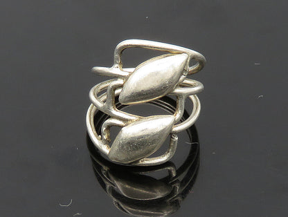 925 Sterling Silver  Vintage Petite Split Shank Band Ring Sz 4.5  RG24043
