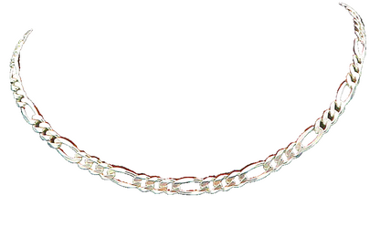 925 Sterling Silver  Shiny Polished Minimalist Curb Link Chain Necklace NE2689