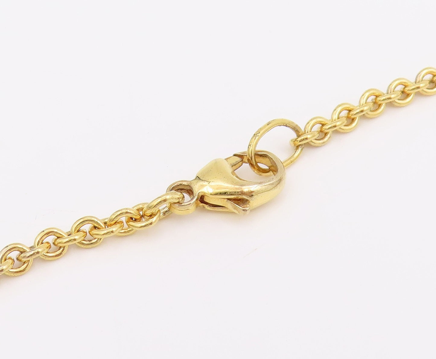 925 Sterling Silver Vintage Necklace Gold Plated Intricate Weave Circles  NE4691