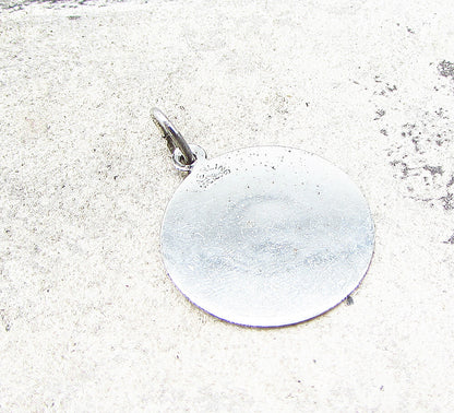 925 Sterling Silver  A Date To Remember Charm Pendant  PT1742