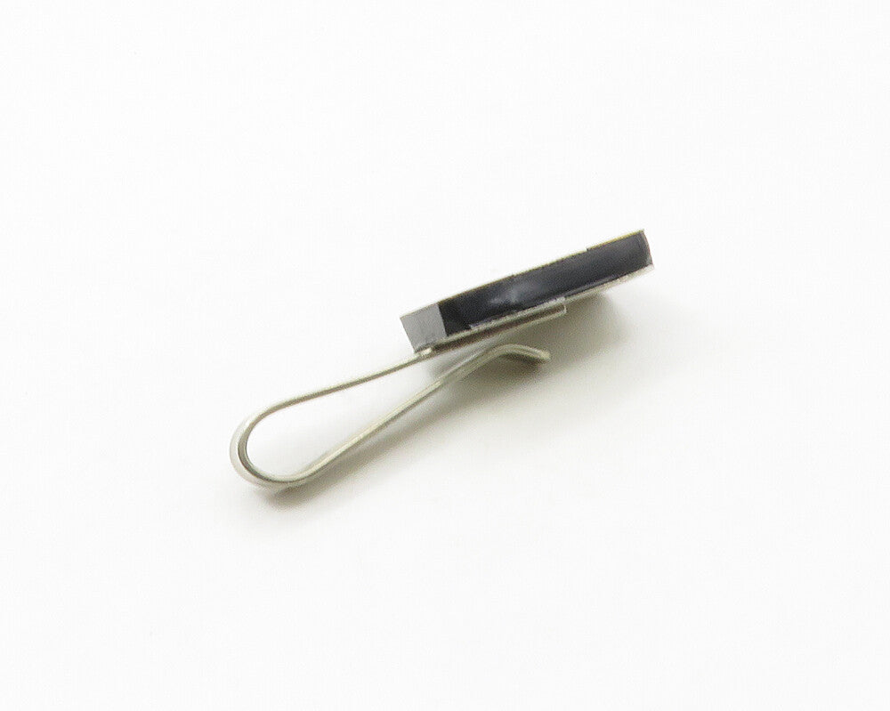 925 Sterling Silver  Vintage Smooth Three Tone Animal Scene Tie Clip  TR2315