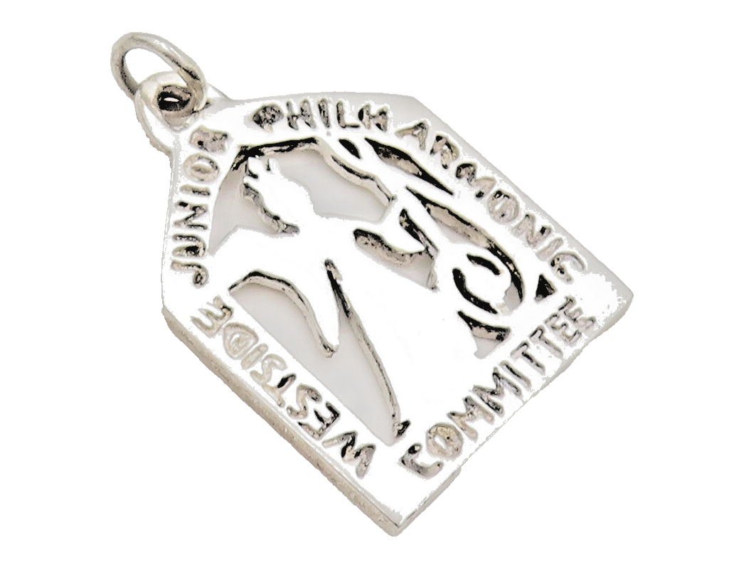 925 Sterling Silver  Vintage Solid Carved Framed Musical Angle Pendant PT22390