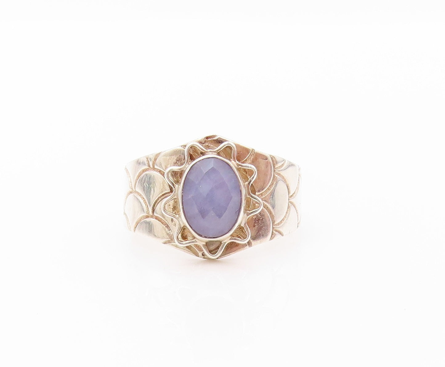 925 Sterling Silver Vintage Ring DTR JAY KING Designer Gemstone  Sz 7 RG32539