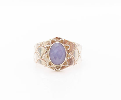 925 Sterling Silver Vintage Ring DTR JAY KING Designer Gemstone  Sz 7 RG32539