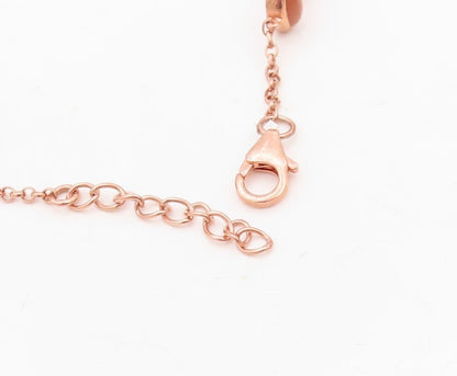 925 Sterling Silver Vintage Bracelet Gold Plated Cabochon Gemstone  BT10783