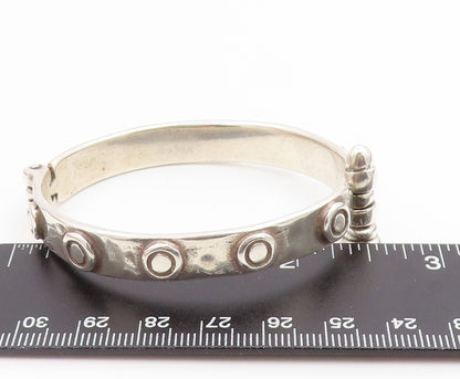 UNO DE 5O 925 Silver Vintage Screw Hinge Nut Bolt Design Bracelet  BT9891