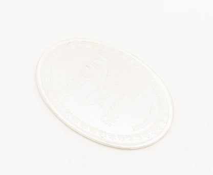 925 Sterling Silver Vintage Coin Victorian Marriage Blessing Solid Coin TR3689
