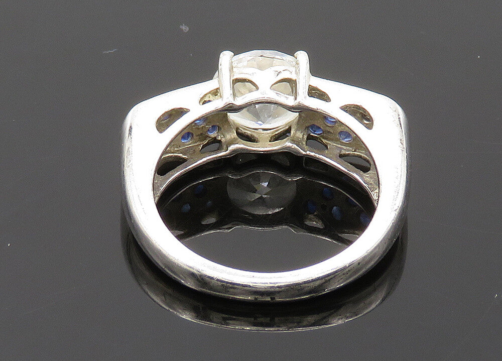 MICHAEL VALITUTTI 925 Silver  Vintage Cubic Zirconia Band Ring Sz 6  RG20896