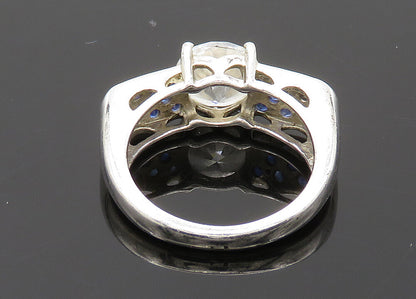 MICHAEL VALITUTTI 925 Silver  Vintage Cubic Zirconia Band Ring Sz 6  RG20896
