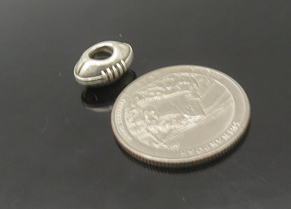PANDORA 925 Sterling Silver   Vintage Petite Football Slide Pendant  PT18293