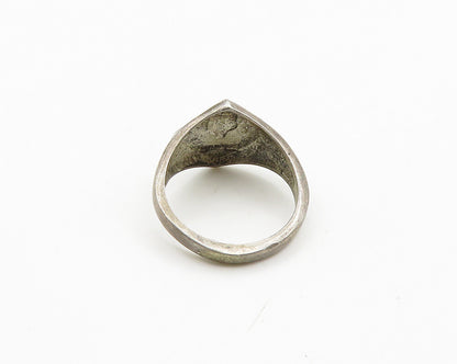 925 Sterling Silver Vintage Antique Boy Scouts Of America Ring Sz 5.5  RG19378
